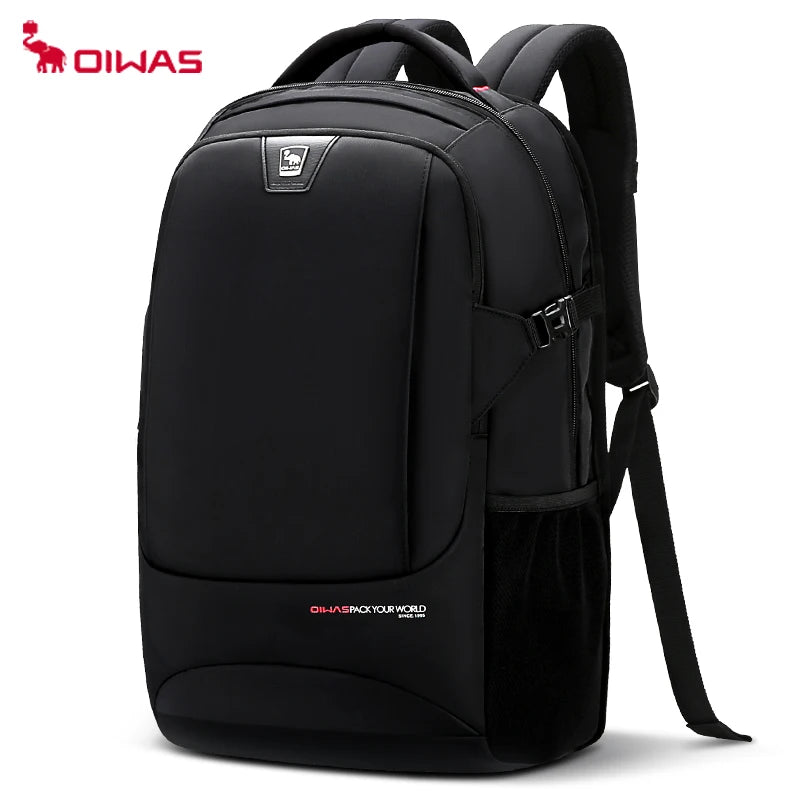 OIWAS Travel Multifunction Backpack Fashion Zipper Open Bag Men's Backpack Laptop High Quality Male Women Business Classic Bags