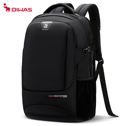 OIWAS Travel Multifunction Backpack Fashion Zipper Open Bag Men's Backpack Laptop High Quality Male Women Business Classic Bags