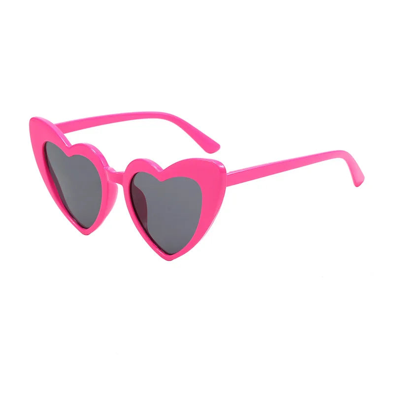 Lunettes coeur d'amour